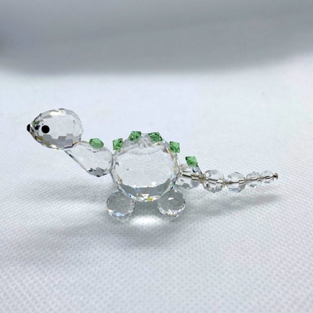 Crystal dinosaur figurine